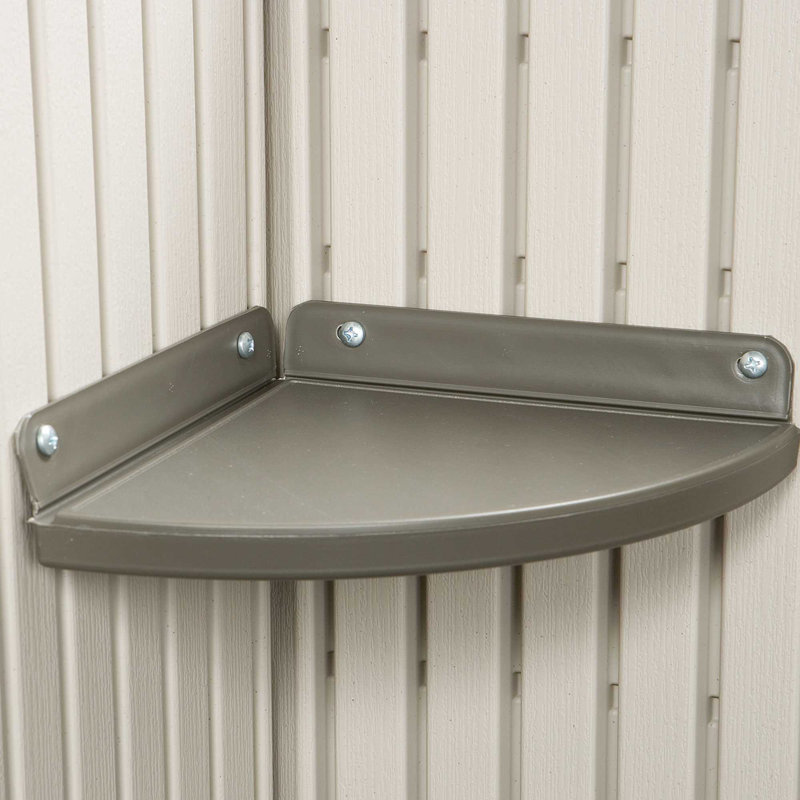 lifetime side entry 14 ft. 8 in. w x 7 ft. 9 in. d plastic