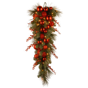 Tewkesbury Pre-Lit Christmas Mixed Teardrop