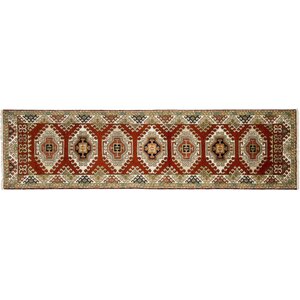 One-of-a-Kind Ardabil Hand-Knotted Brown Area Rug