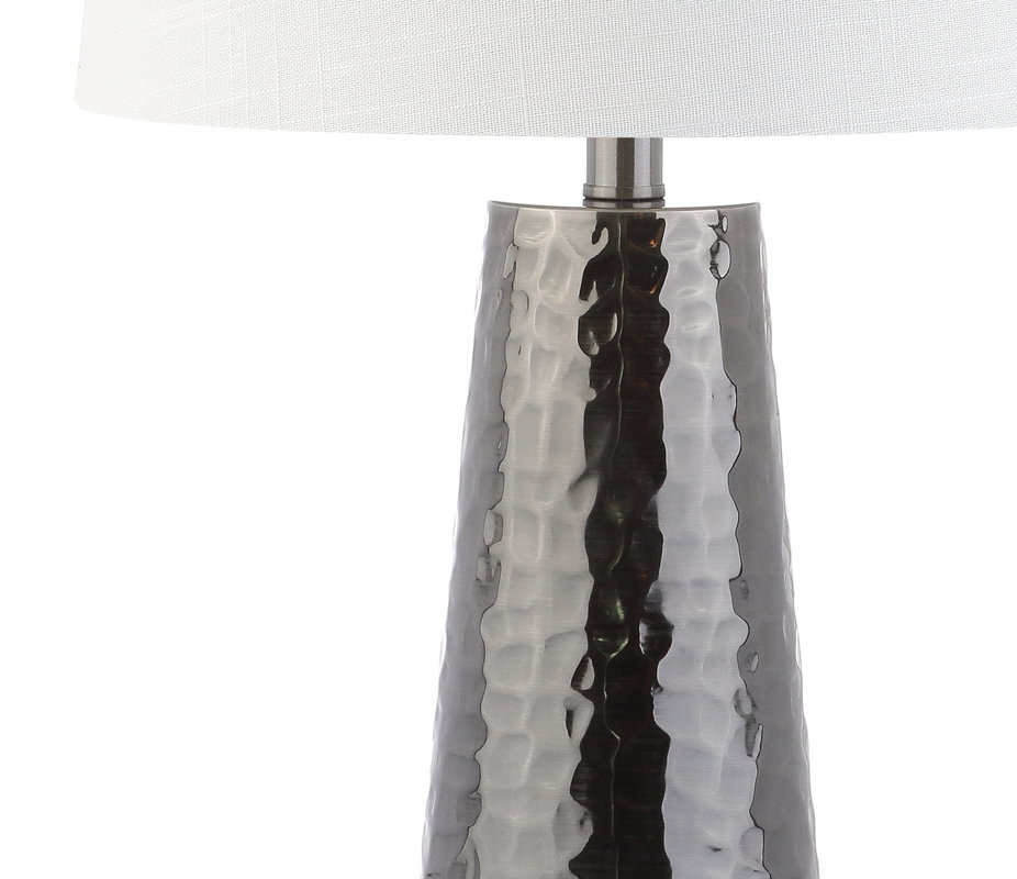 Brayden Studio Emilie Hammered Metal 26" Table Lamp & Reviews Wayfair