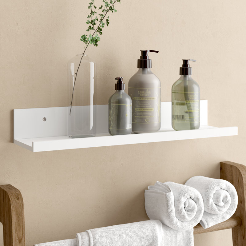 Closetmaid Wall Shelf With Ledge Reviews Wayfair Wall Shelf With Ledge