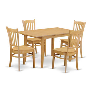 Phoenixville 5 Piece Dining Set by Three Posts