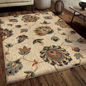 Cohee Beige/Blue Area Rug