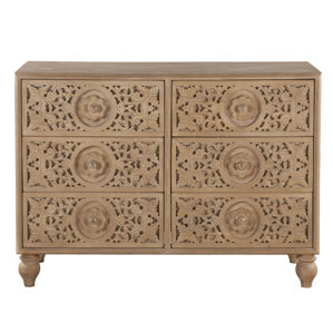 Haveli 6 Drawer Dresser by World Interiors