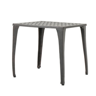 outdoor side table wicker kavanaugh outdoor metal side table tables joss main outdoor side table wicker kavanaugh outdoor metal side table tables joss main