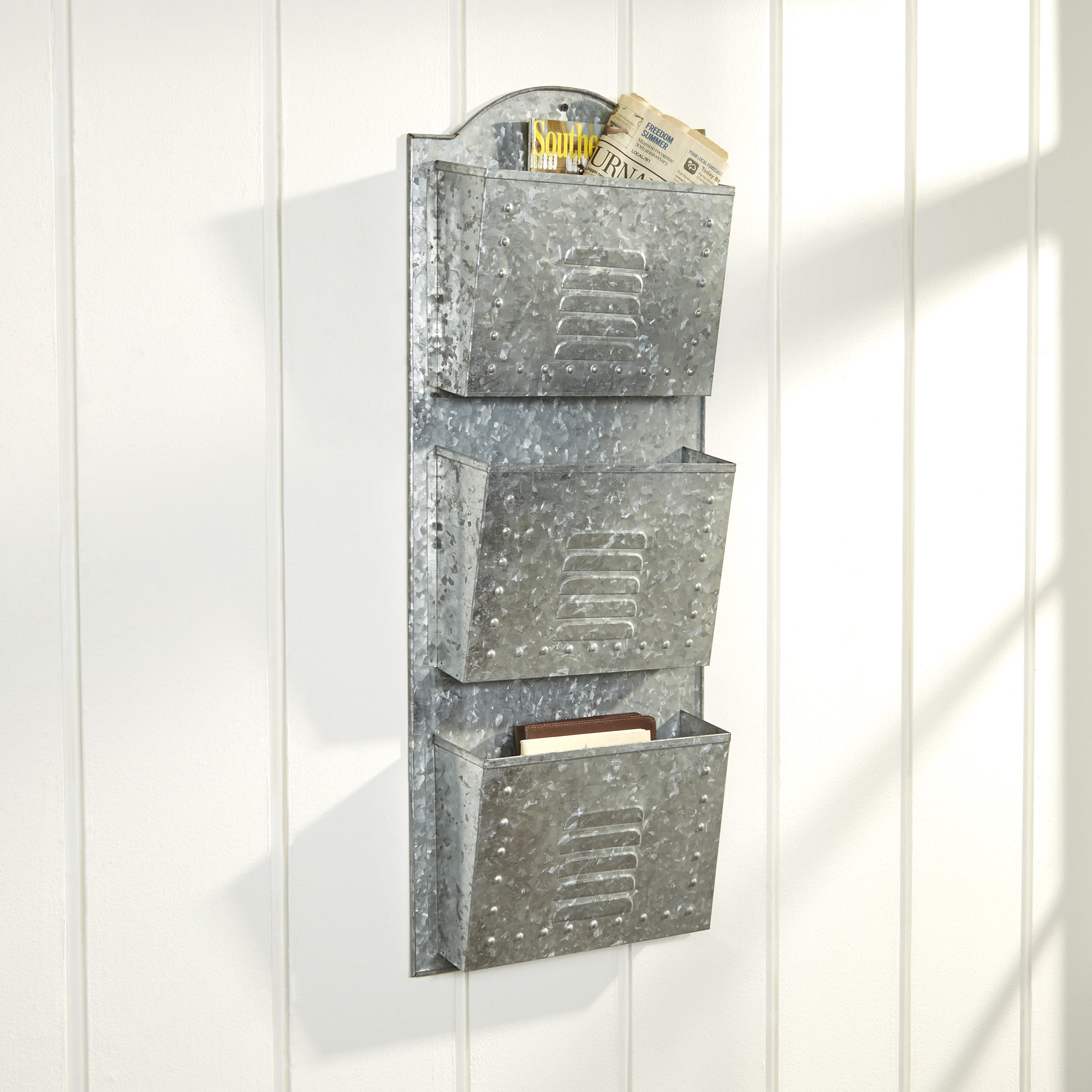 asberry wall mail organizer