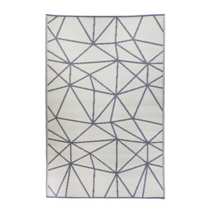 Premier Home Hand-Woven Gray/White Indoor/Outdoor Area Rug