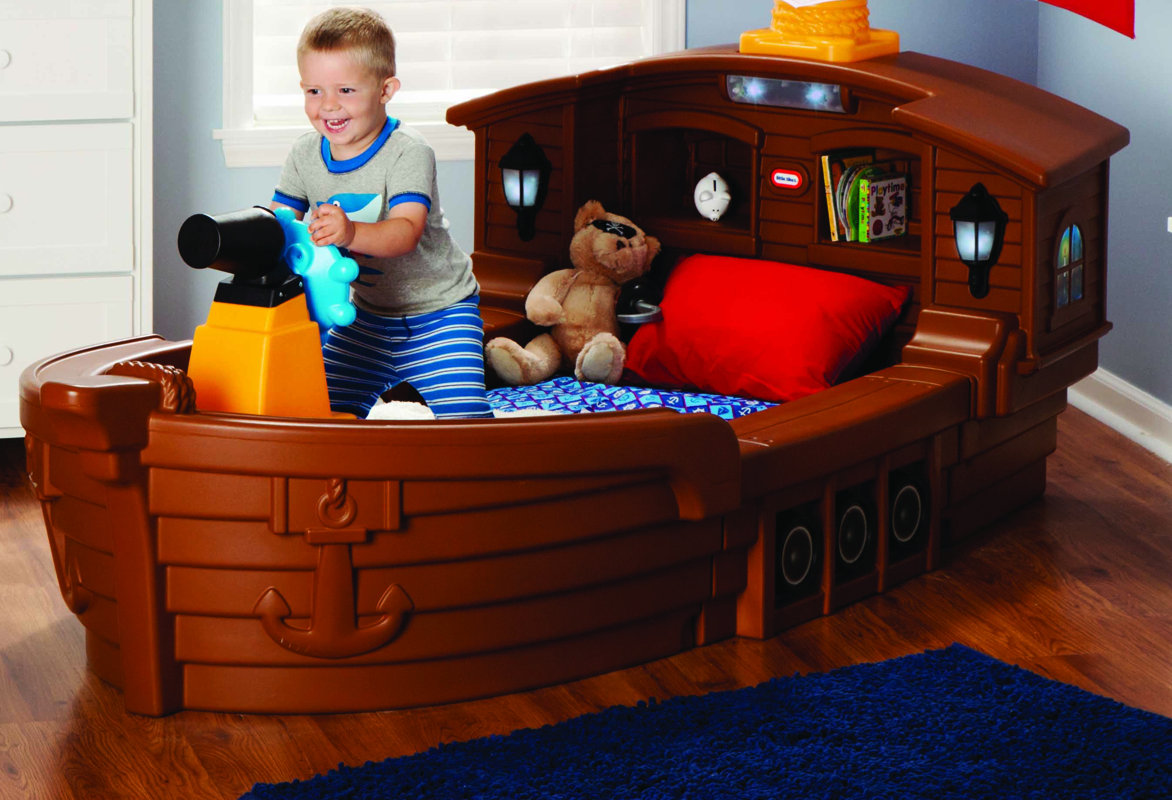 Little Tikes Pirate Ship Toddler Bed & Reviews Wayfair