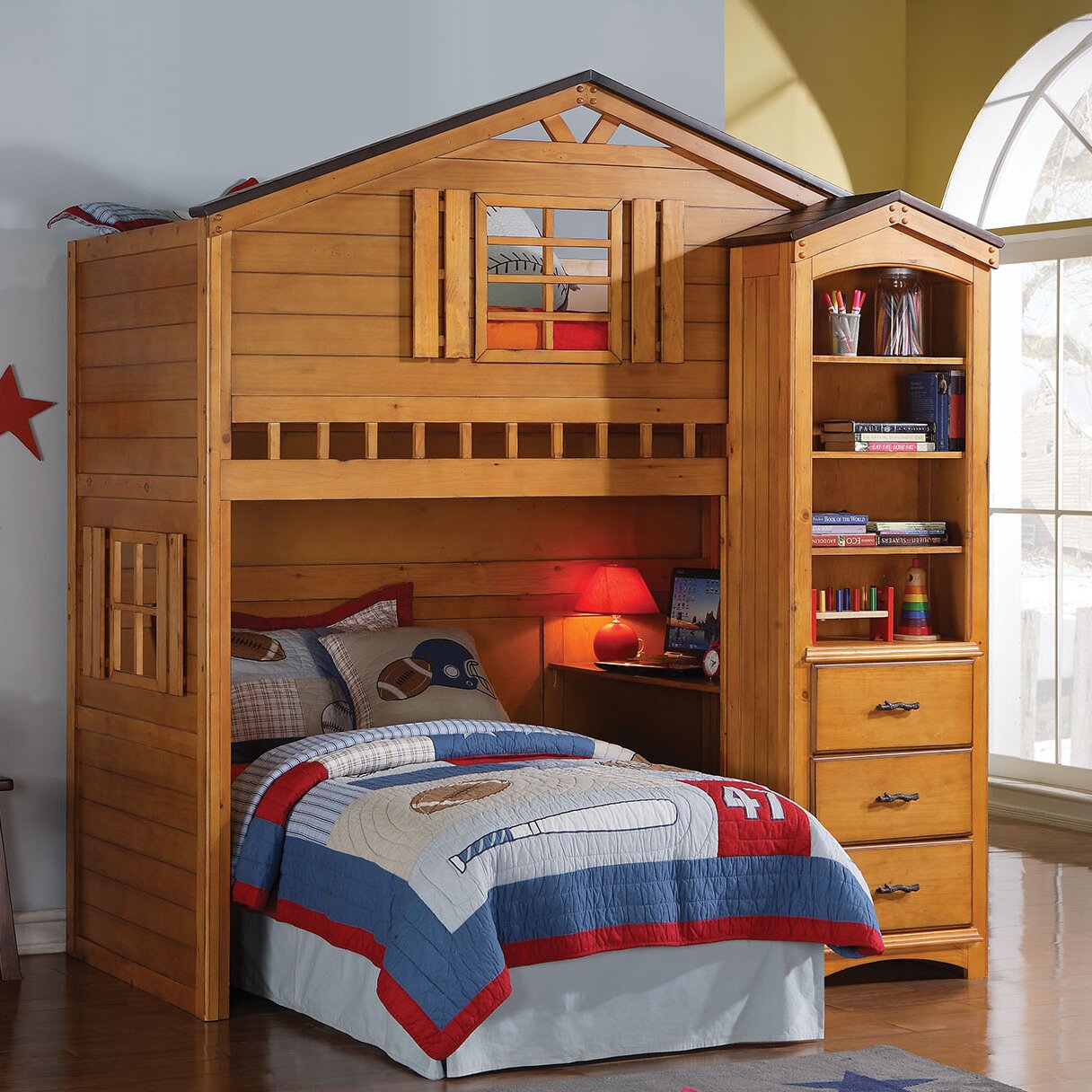 ACME Furniture Tree House Loft Bed & Reviews | Wayfair