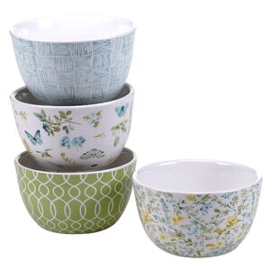 Greenhouse 4 Piece Ice Cream Bowl Set