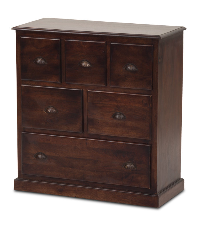 The Urban Port 6 Drawer Gentleman's Chest & Reviews Wayfair