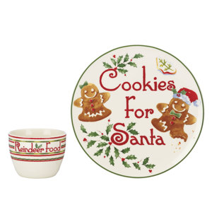 Holiday Countdown Til Christmas Cookies Santa 2-Piece 9