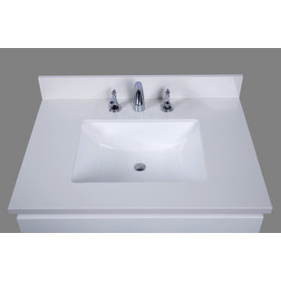 Vanity Tops You Ll Love Wayfair Thos 31 Single Bathroom Vanity Top