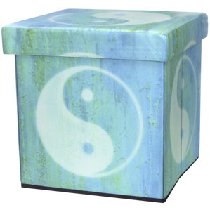 Yin Yang Storage Ottoman by Oriental F..