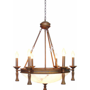 Italian Style Lighting Wayfair Clifden 6 Light Chandelier