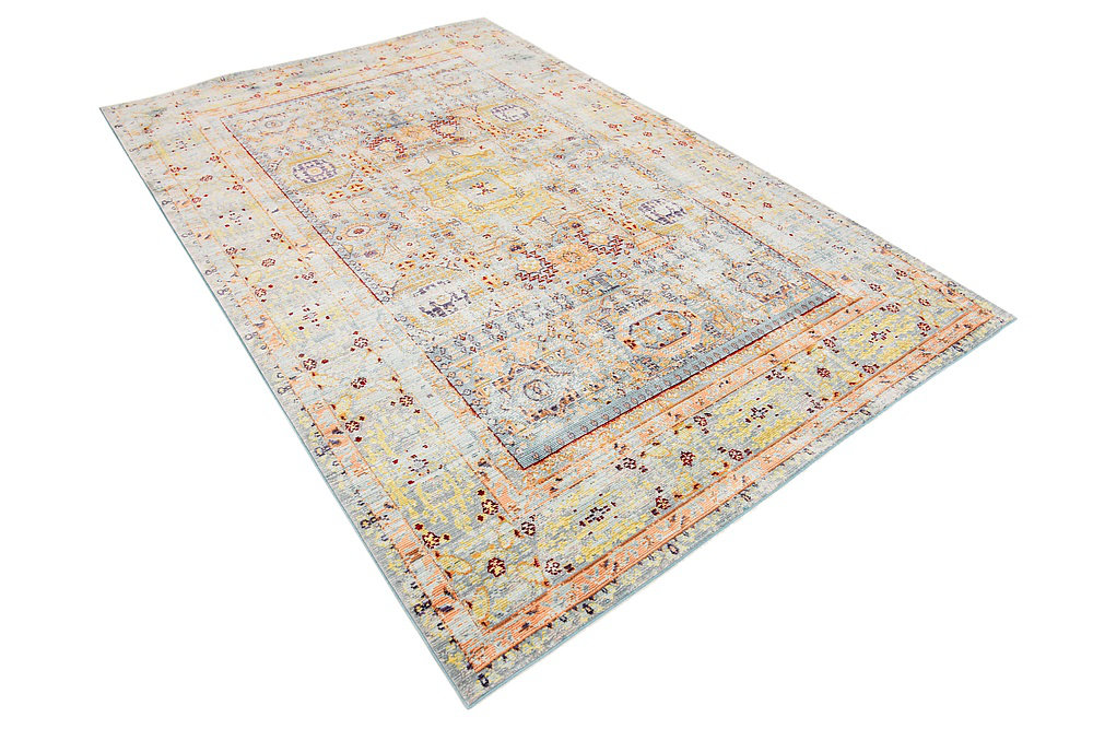 Bradford Aqua Area Rug & Reviews Birch Lane