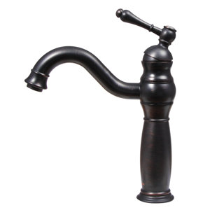 Marion Single Handle Vessel/Bar/Bathroom Sink Faucet with Hot and Cold Water Hoses