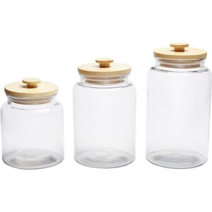 Woodland 3 Piece Kitchen Canister Set