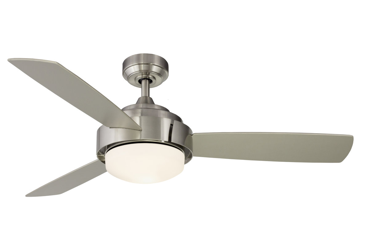 Orren Ellis Tabitha Blade Ceiling Fan With Light Kit And - Defaultname orren ellis tabitha blade ceiling fan with light kit and - defaultname
