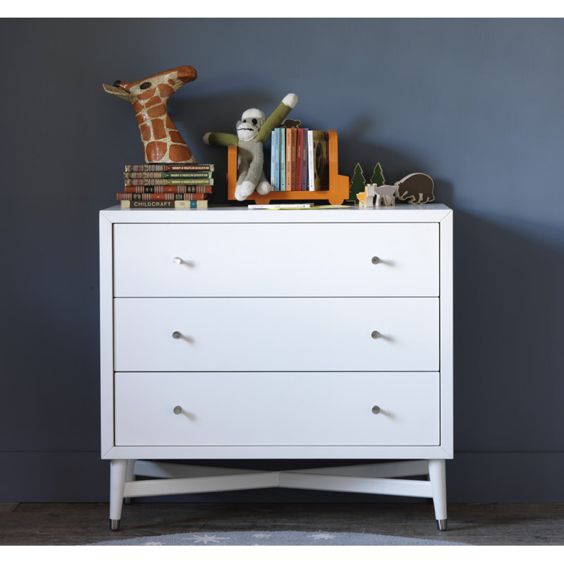 Dwellstudio Mid Century 3 Drawer Dresser Reviews Mid Century 3 Drawer Dresser