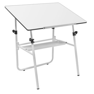 White Drafting Tables You Ll Love Wayfair Quickview