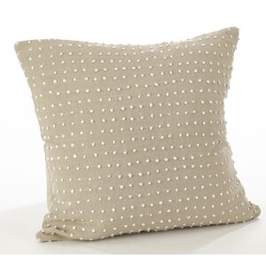 Leilani French Knot Cotton Throw Pillow