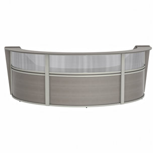 Reception Desks Suites You Ll Love Wayfair Pecor U Shape Reception Desk