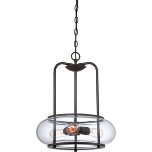 Braxton 3-Light Drum Pendant