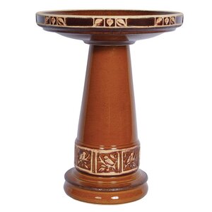 Burley Clay Zanesville Birdbath