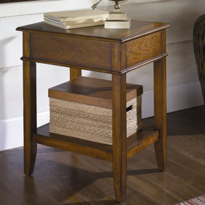 Calderwood Wood End Table by Gracie Oaks