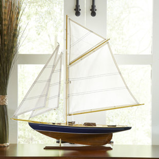 Large Model Sailboats Wayfair Mentone Model Sailboat Decor