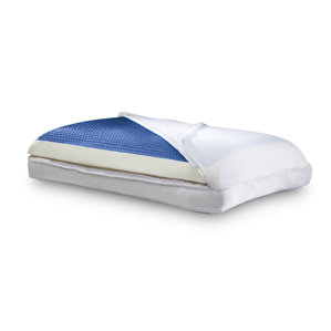 3 In 1 Bed Memory Foam Pillow by Luxury Home