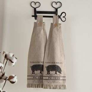 Monogram Kitchen Towel Wayfair