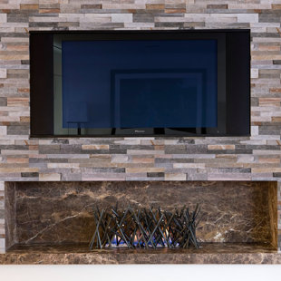 Fireplace Stacked Stone Tile Wayfair 6 X 24 Natural Stone Splitface Tile