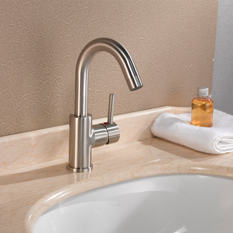 cadell single handle single hole bathroom faucet & reviews | wayfair cadell single handle single hole bathroom faucet & reviews | wayfair