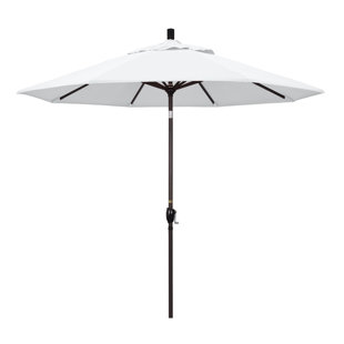 White Patio Umbrellas You Ll Love Wayfair Iuka 9 Market Umbrella