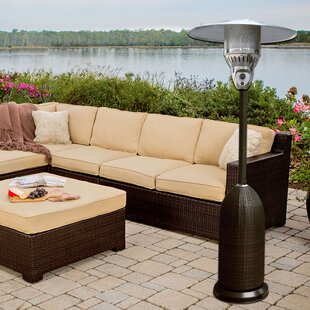 View Round Wicker 41 000 Btu Propane Patio