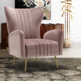 Hot Pink Velvet Chair Wayfair Ca