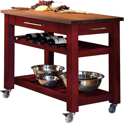 Metro Mobile Kitchen Island With Solid Walnut Top Reviews Joss Metro Mobile Kitchen Island With Solid Walnut Top Reviews Joss Main