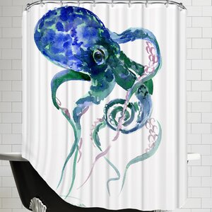 Octopus Shower Curtain