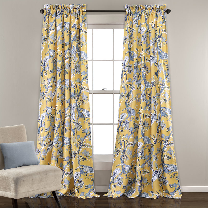 Bay Isle Home Panagia Nature/Floral Room Darkening Thermal ...