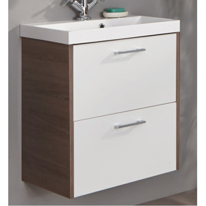 Fackelmann 60 cm Wandmontierter Waschtisch Malua