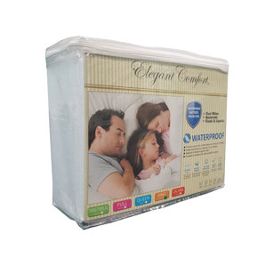Hypoallergenic Waterproof Mattress Protector by ELEGANT COMFORT