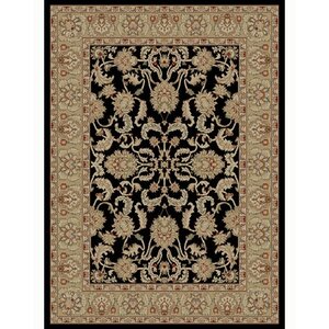 Ankara Oushak Black Rug