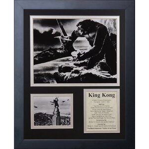 King Kong Framed Memorabilia