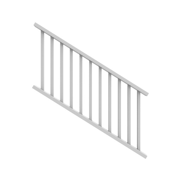Xpanse Select Vinyl Railing 3 ft. H x 5.5 ft. W Stair Railing & Reviews Wayfair