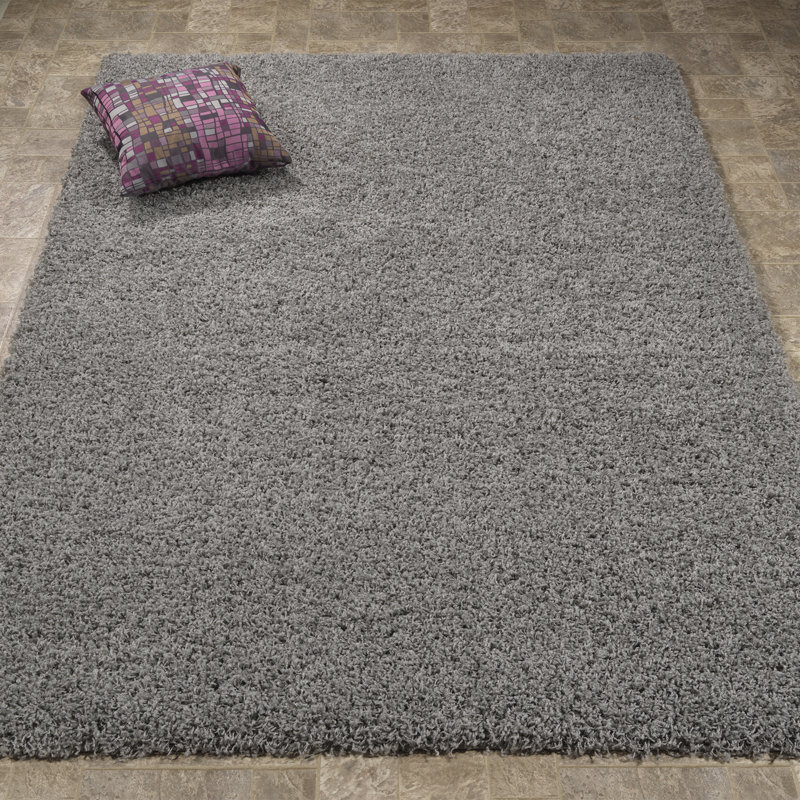 sweet home stores Cozy Shag Machine Woven Mat & Reviews Wayfair