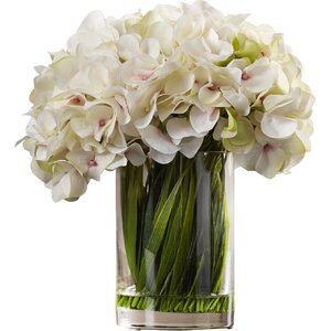 Collingwood Hydrangea Acrylic Water Vase