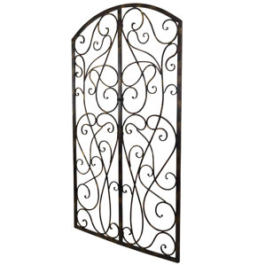 Metal Gate Wall Decor wrought iron art decor | wayfair Metal Gate Wall Decor wrought iron art decor | wayfair