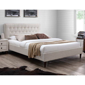 Nellie Queen Upholstered Platform Bed by Latitude Run